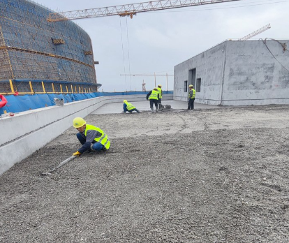 浩口原种场轻集料混凝土施工流程及注意事项